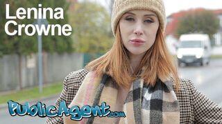 Публичный агент рыжеволосая британка Ленина Краун трахается на шикарной вилле порно